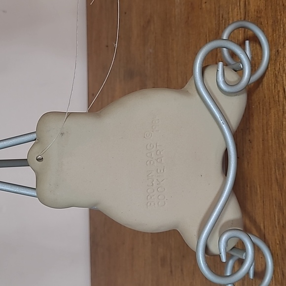 Brown Bag Cookie Art TEDDY BEAR Hill Design Stone Press 6” Mold 1984 VINTAGE - Picture 2 of 3